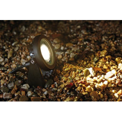 LED osvětlení plovoucí fontány bílé