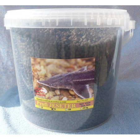 krmivjo pro jeseterovité ryby 25 kg