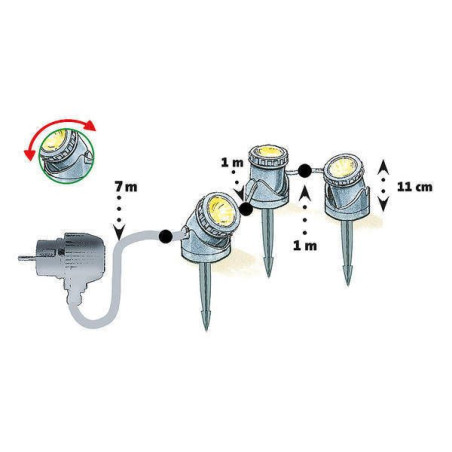LED reflektory U403-T