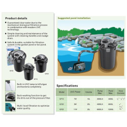 Tlakový filtr HAILEA QF-10