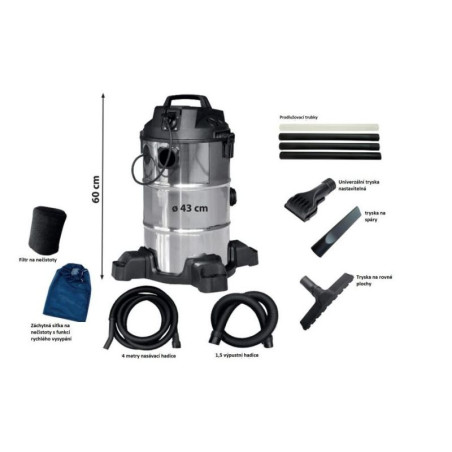 jezírkový vysavač Heissner F638P