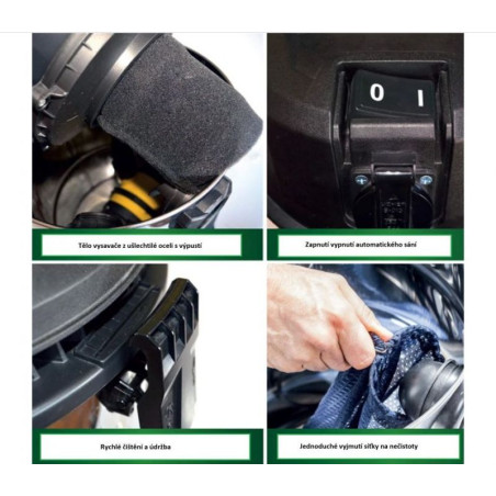 vysavač do jezírka Heissner F638P