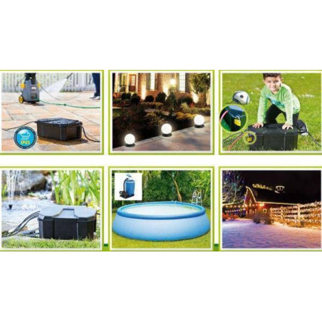 Venkovní kryt na zásuvky a kabely POWER BOX