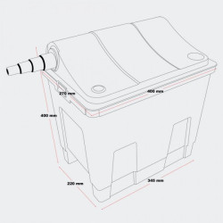 Biofiltr 200 pro jezírka