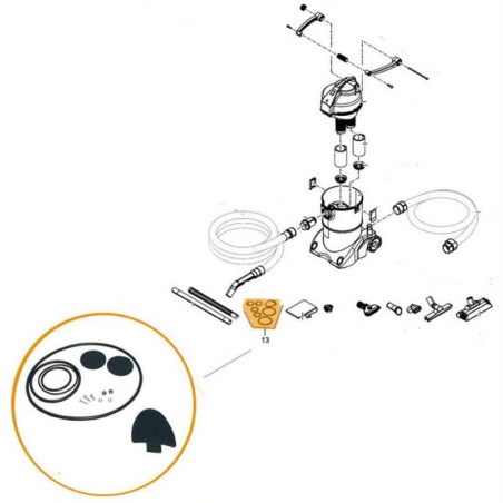 Sada těsnění pro Pondovac 3 a 4