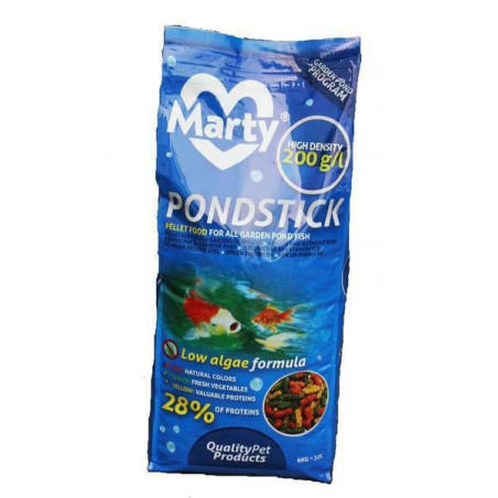 Krmivo pro bazénové ryby MARTY POND STICK 32 l