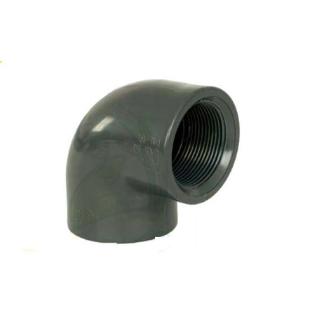 Koleno 90° lepení 40 mm na interní závit 1 1/4