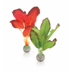 biOrb Silk plant set S green & red