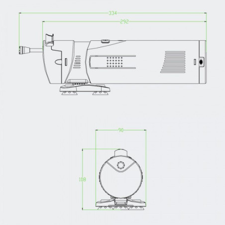 SUNSUN UV lampa CUP-809