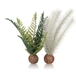 biOrb thistle fern grey/green S