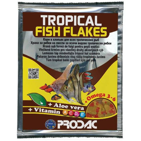Krmivo Tropical Fish Flakes 12 g