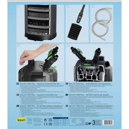 Filtr TETRA EX 1000 Plus