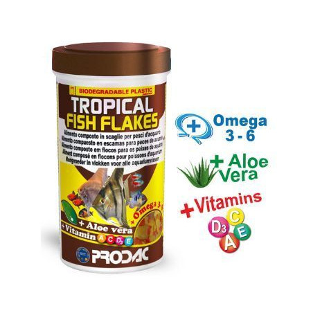 Krmivo Tropical Fish Flakes 250 ml