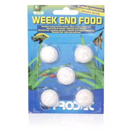 Weekendové krmivo pro rybičky