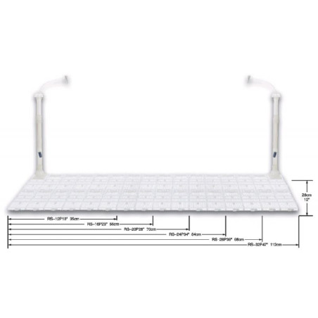 Půdní filtr do akvária RESUN 20P