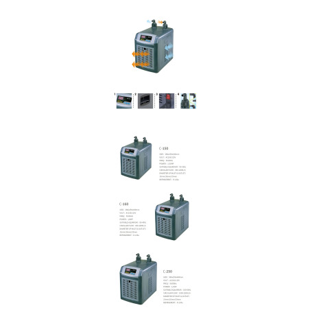 Chladič do akvária C-160