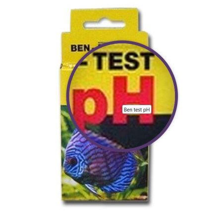 Ben test pH4,7-7,4-kyselost vody