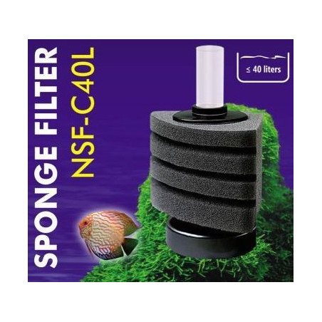 Aqua Nova rohový biofiltr NSF-C40L