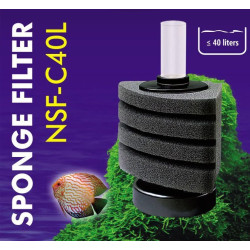 Aqua Nova rohový biofiltr NSF-C40L