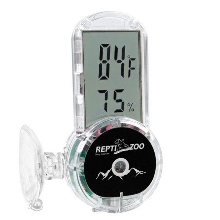 ReptiZoo Digitální termo-hygrometr se 4 umístění