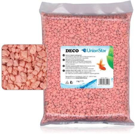 Akvarijní písek DECO růžový 2 kg