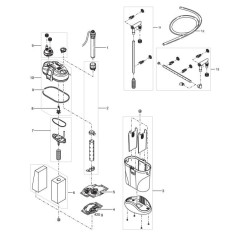 Nákres FiltoSmart Thermo 100 OASE