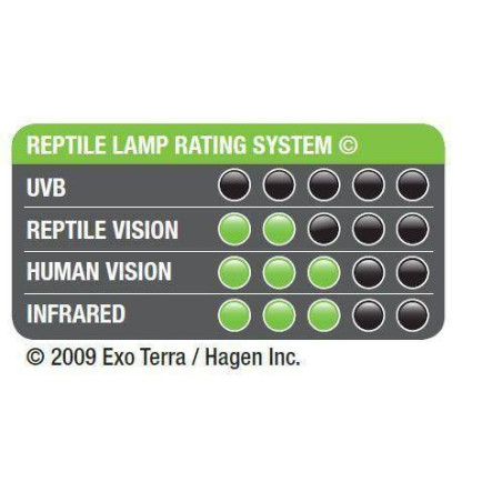 Terarijní žárovka Daytime Heat UVA 21 100 W