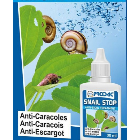 Co na šneky v akváriu -PRODAC Snail Stop 30 ml
