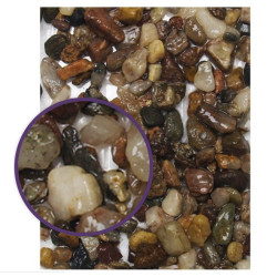 Písek akvarijní č.10 hnědý jemný 3 kg