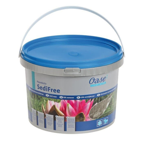 Likvidace bahna v jezírku AquaActiv SediFree 5 l