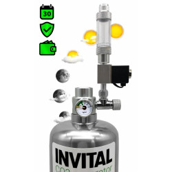 CO2 Generator s nočním vypínáním s 2l lahví