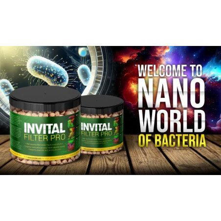 INVITAL FilterPro 1000ml biokuličky