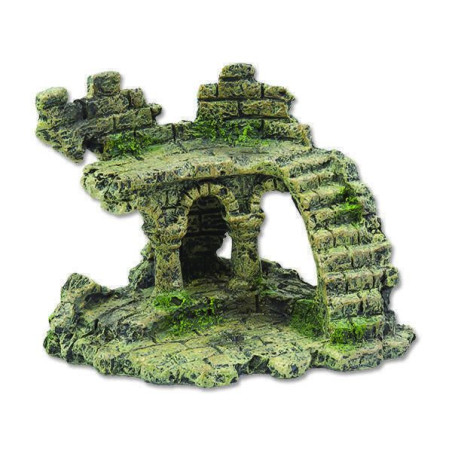 Dekorace Zřícenina hradu 13 cm