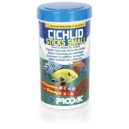 Prodac Cichlid sticks small 90 g