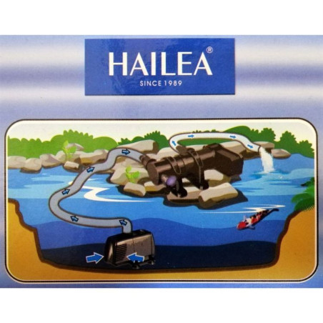 zapojení HAILEA UV-C lampy 18 W