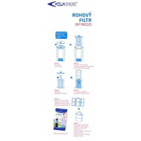 Rohový filtr Resun GF800