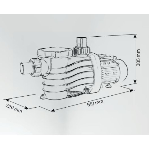 bazénové čerpadlo Swimming 800-1