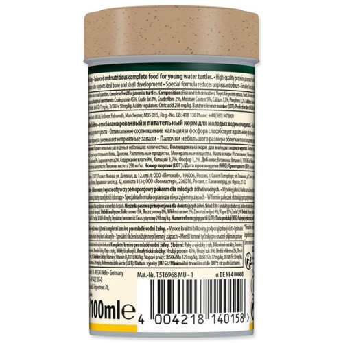 krmivo pro vodní želvy Tetra Repto Min Mini-Baby 100 ml