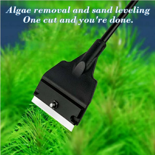 škrabka na sklo v akváriu Deluxe 12