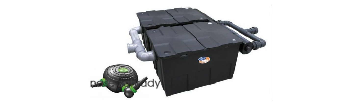 Jezírkové filtrační systémy OASE & Omega pro jezírka 40–50 m³