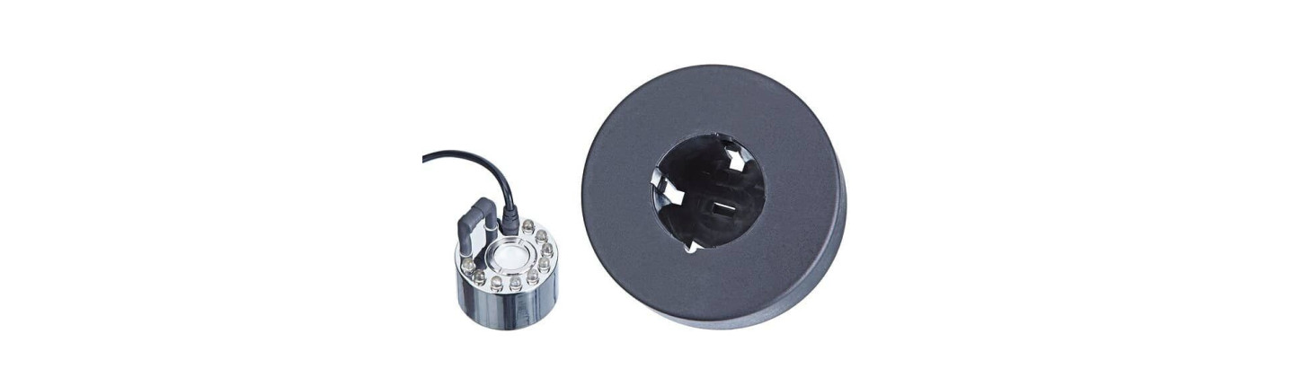 Mlhovače a vyvíječe mlhy do jezírka 🌫️ | Mlhovací přístroje Pontec