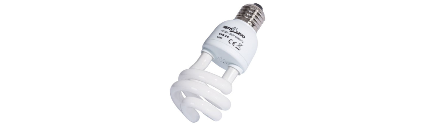 UVB žárovky pro terária | ReptiZoo, Repti Planet, ExoTerra – UVB 2.0, 5.0, 10.0, 15.0