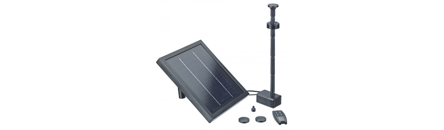 Jezírková čerpadla na solární energii