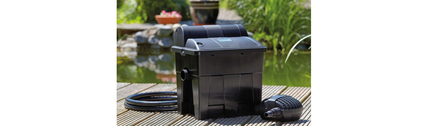 Filtrační sety do jezírek 2-5m3