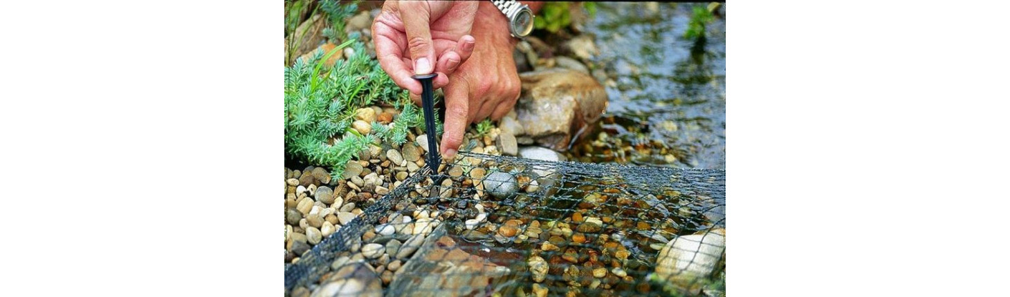 Podzim a zima v jezírku | Ochrana, topítka, ošetření vody