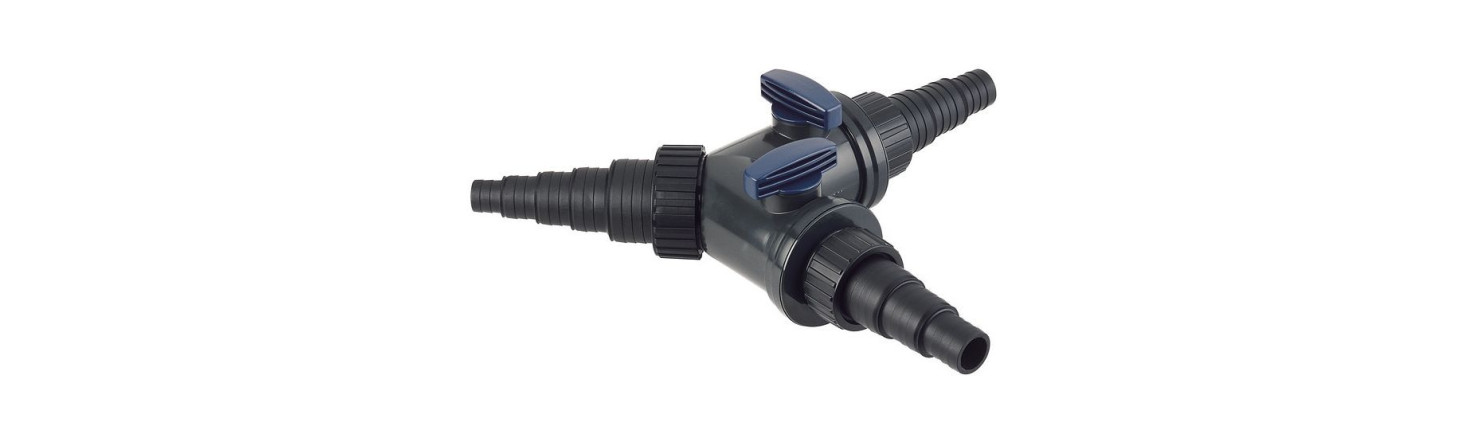 Rozbočovače a roztrojky na hadice | T-kusy, téčka, kohouty