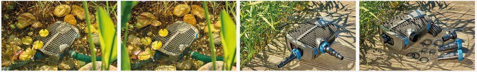 čerpadla do jezírka, na skimmer s duálním sáním