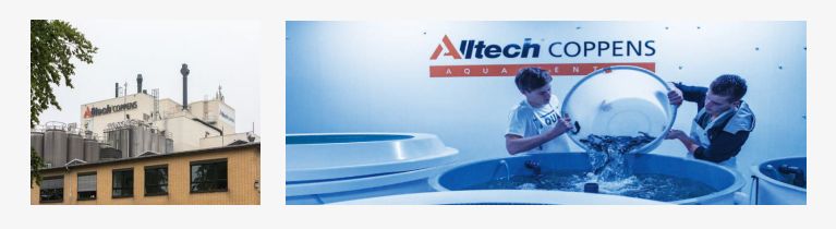 Produkční závod krmiv pro ryby