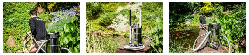 vysavač jezírkového kalu