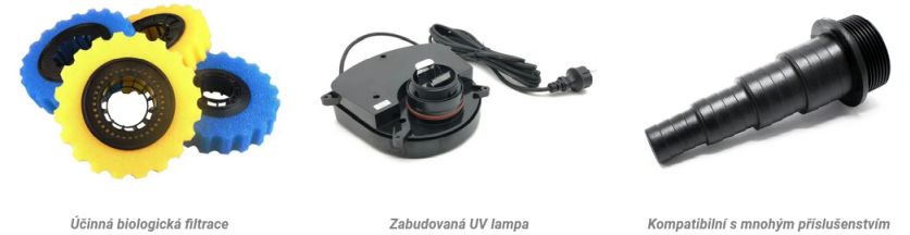 INVITAL tlakový filtr 30000 jezírkový s UV